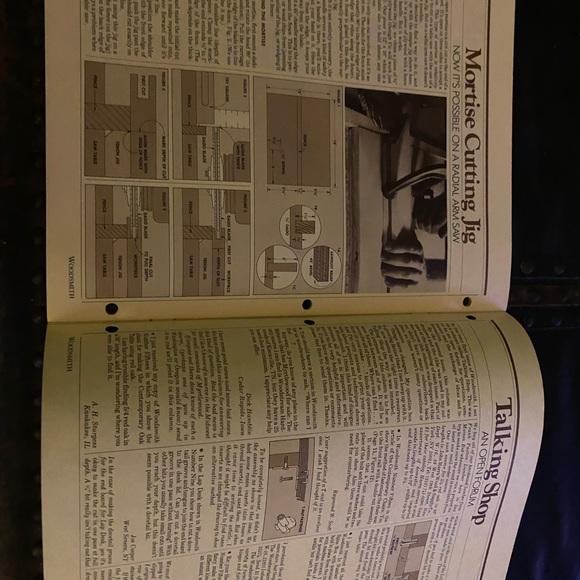 🎉5/$10🎉 Woodsmith magazine number 16 July 1981 tv tray tables, coin sorter - Picture 11 of 11